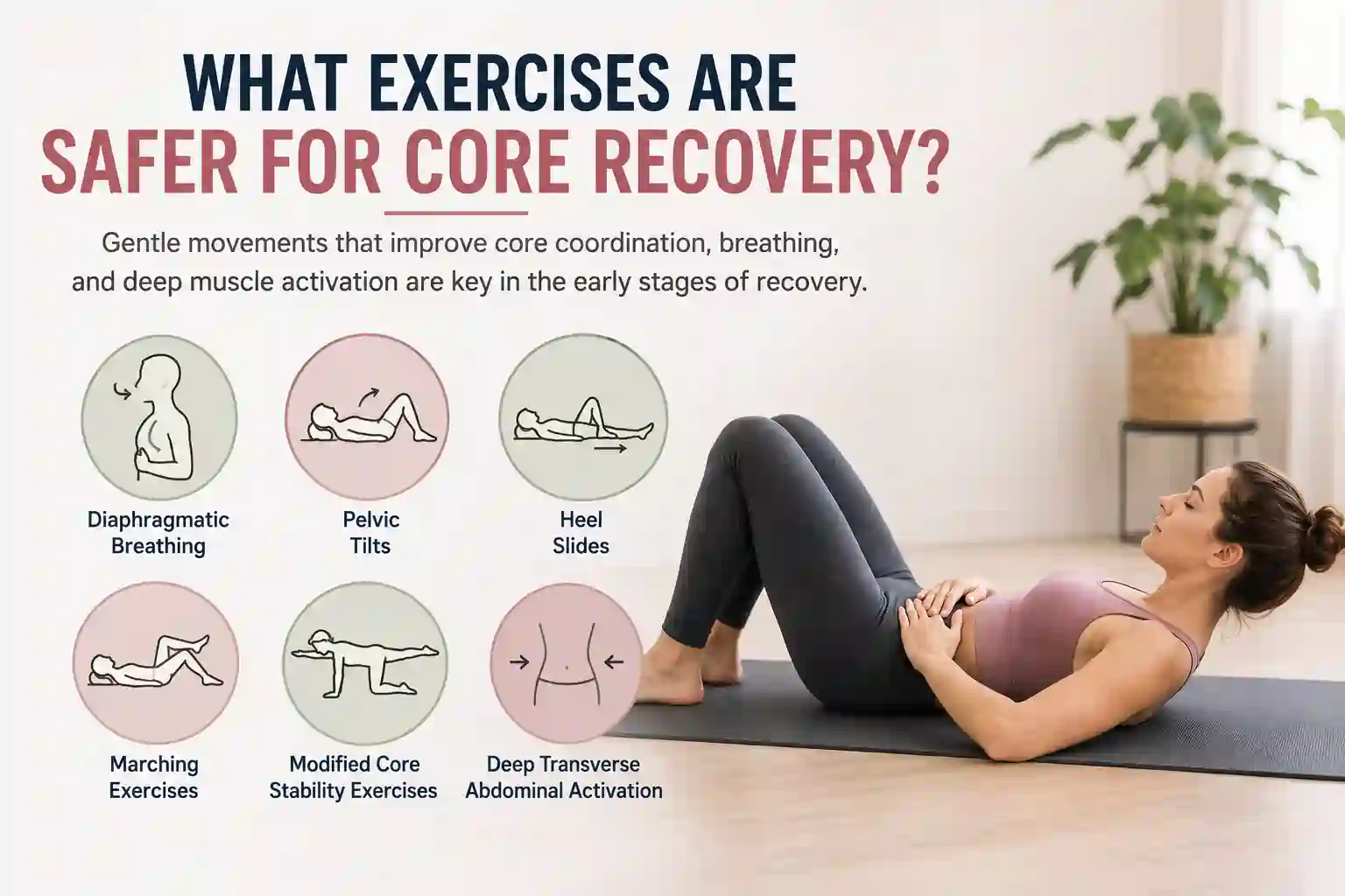 Which exercises may help diastasis recti Bexleyhill?